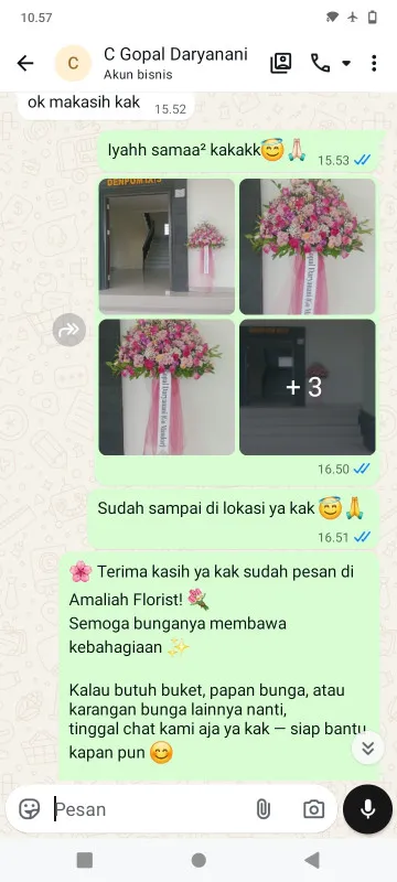 Pengiriman Karangan Bunga Pondok Aren