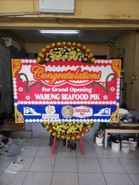 Papan Bunga Ucapan Selamat Pondok Aren