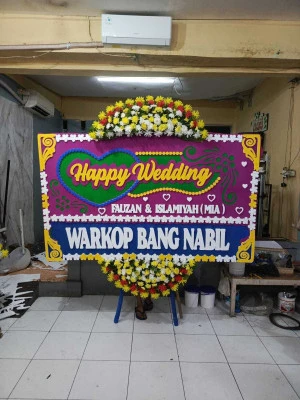 Papan Bunga di Pondok Aren