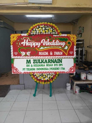 Papan Bunga di Pondok Aren