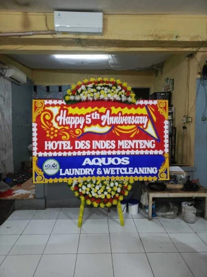 Papan Bunga di Pondok Aren