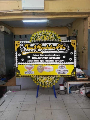Papan Bunga di Pondok Aren