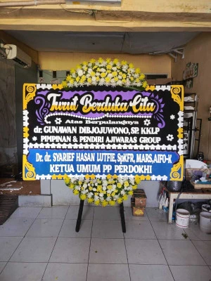 Papan Bunga di Pondok Aren